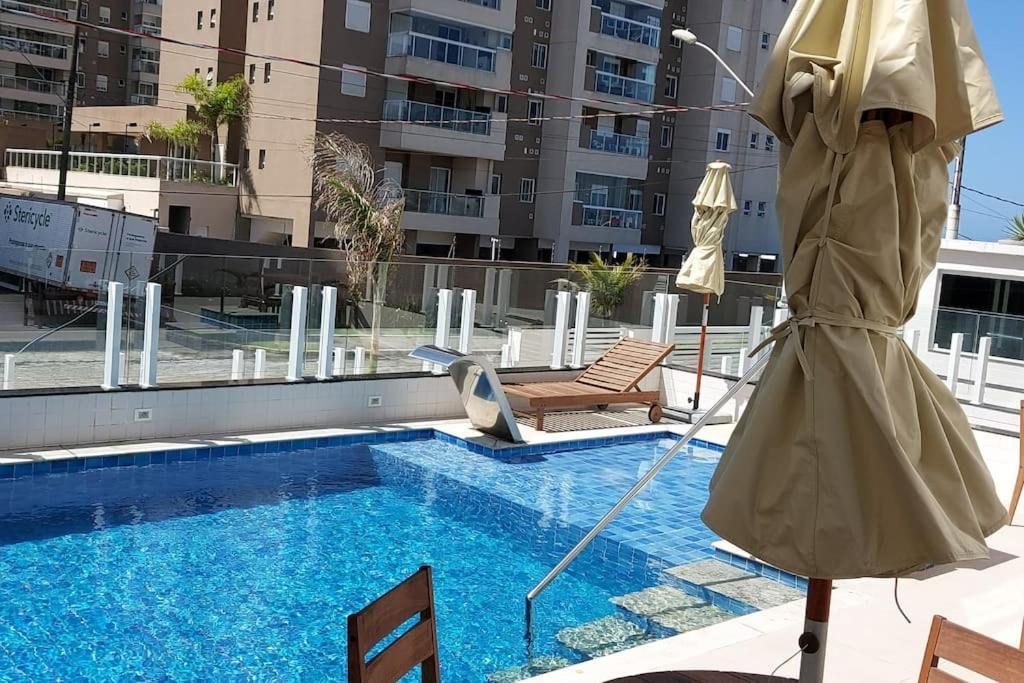 Ap, Condominio, Vista Do Mar, Piscina, Estacionamento Itanhaém Exteriér fotografie